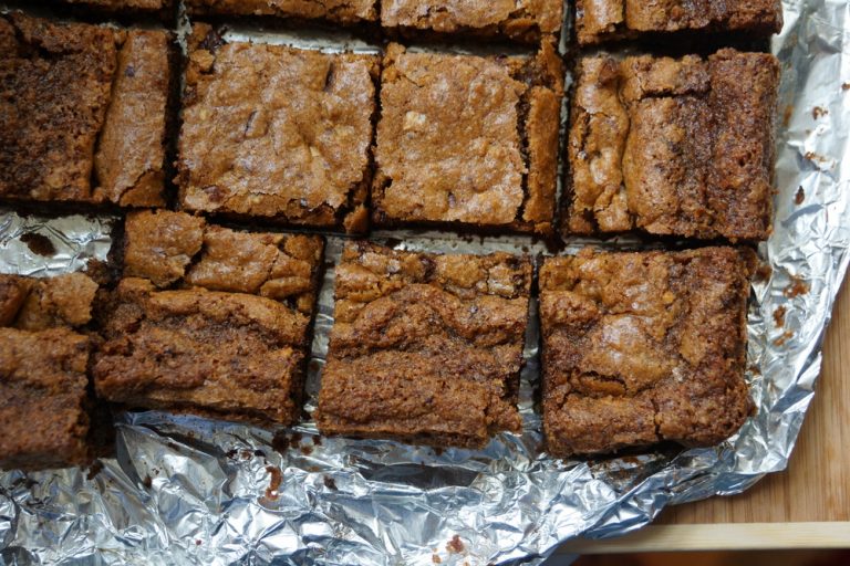 Nut Butter Blondies